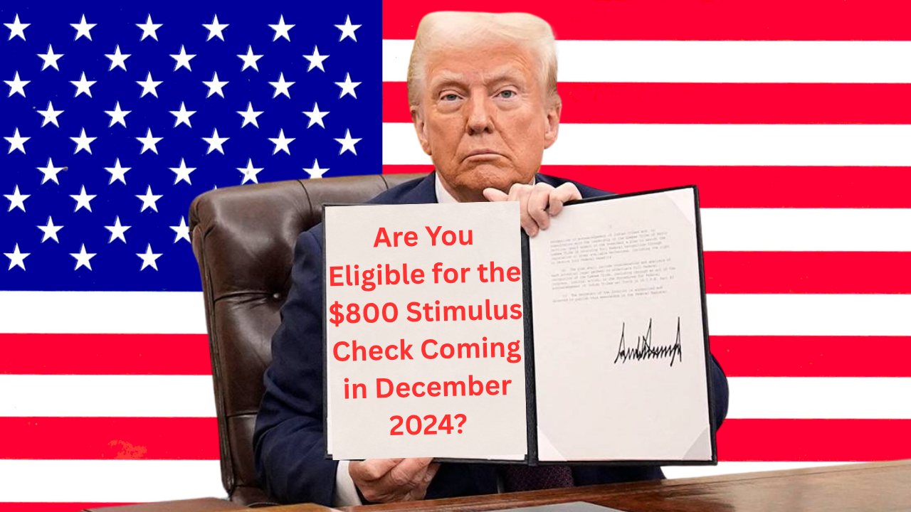 Are You Eligible for the $800 Stimulus Check Coming in December 2024?